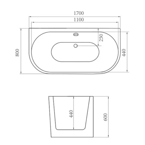 Ảnh Bồn tắm Govern JS-6119 2