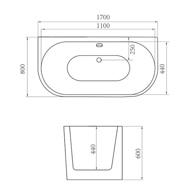 Ảnh Bồn tắm Govern JS-6119 2