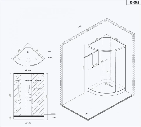 Ảnh Phòng tắm xông hơi Govern JS-0102 2