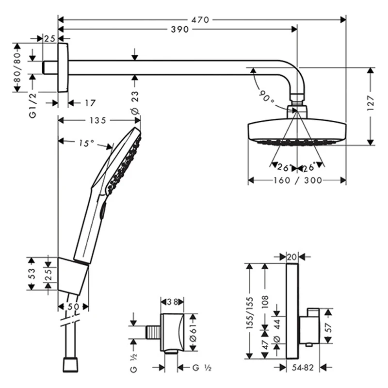 ban ve ky thuat sen tam hansgrohe 27296000
