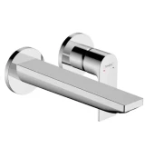 Vòi chậu gắn tường Hansgrohe 72568007+13622180 2