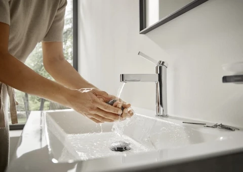 Ảnh Vòi chậu nóng lạnh Hansgrohe 76023000 4