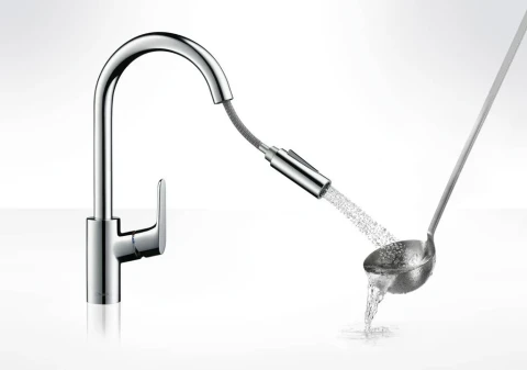 Ảnh Vòi rửa bát Hansgrohe 31815000 3