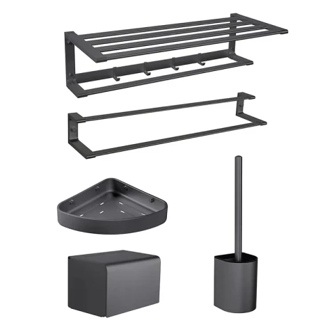 Bộ phụ kiện treo tường 5 món Heggi HMP838K05-SN