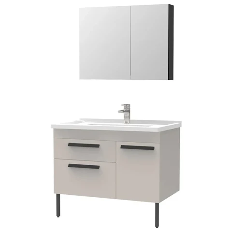 Tủ chậu kim loại Heggi HBA506035N-100