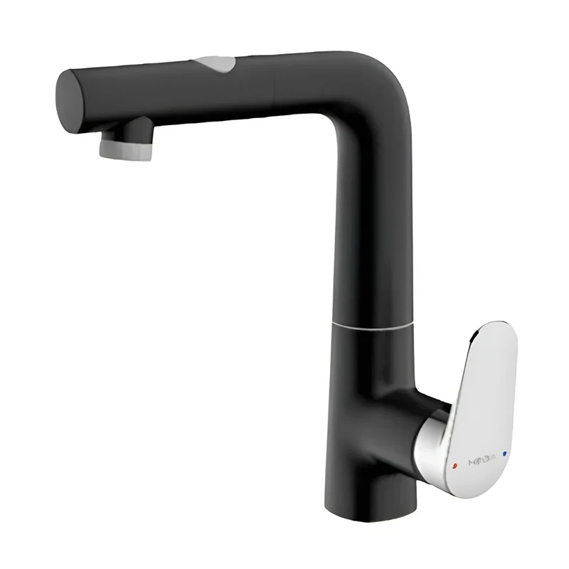 Vòi chậu dây rút Hegii HMF119-115B-BC