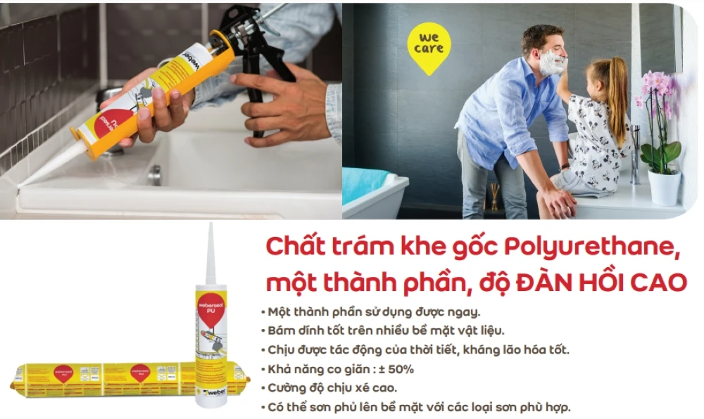 chat cham ke Weber seal PU