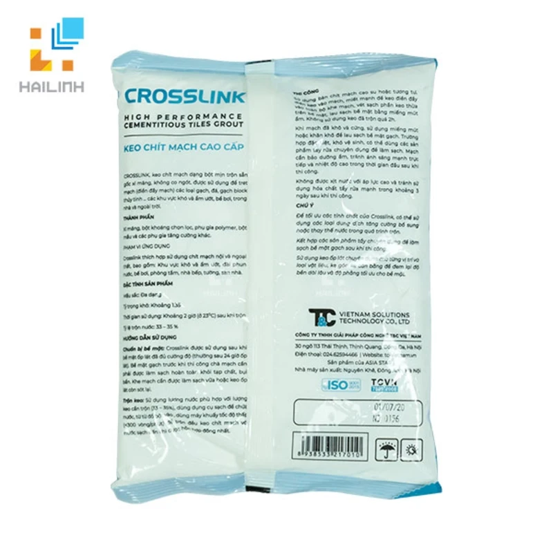 Ảnh Keo chà ron chít mạch gạch CROSSLINK 2