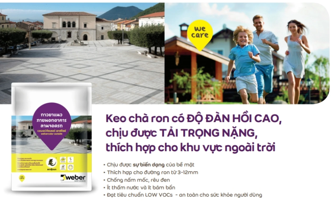 keo chit mach Weber color OUTSITE