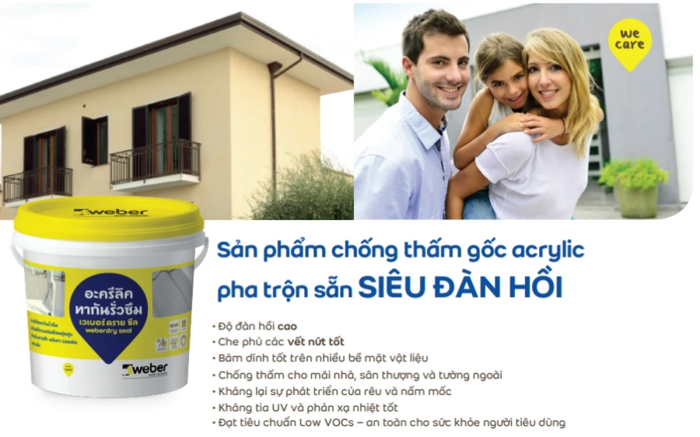 keo chong tham Weber dry SEAL