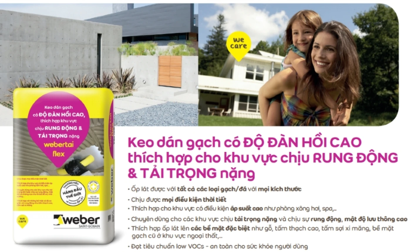 keo dan gach ngoai troi WEBER TAI FLEX