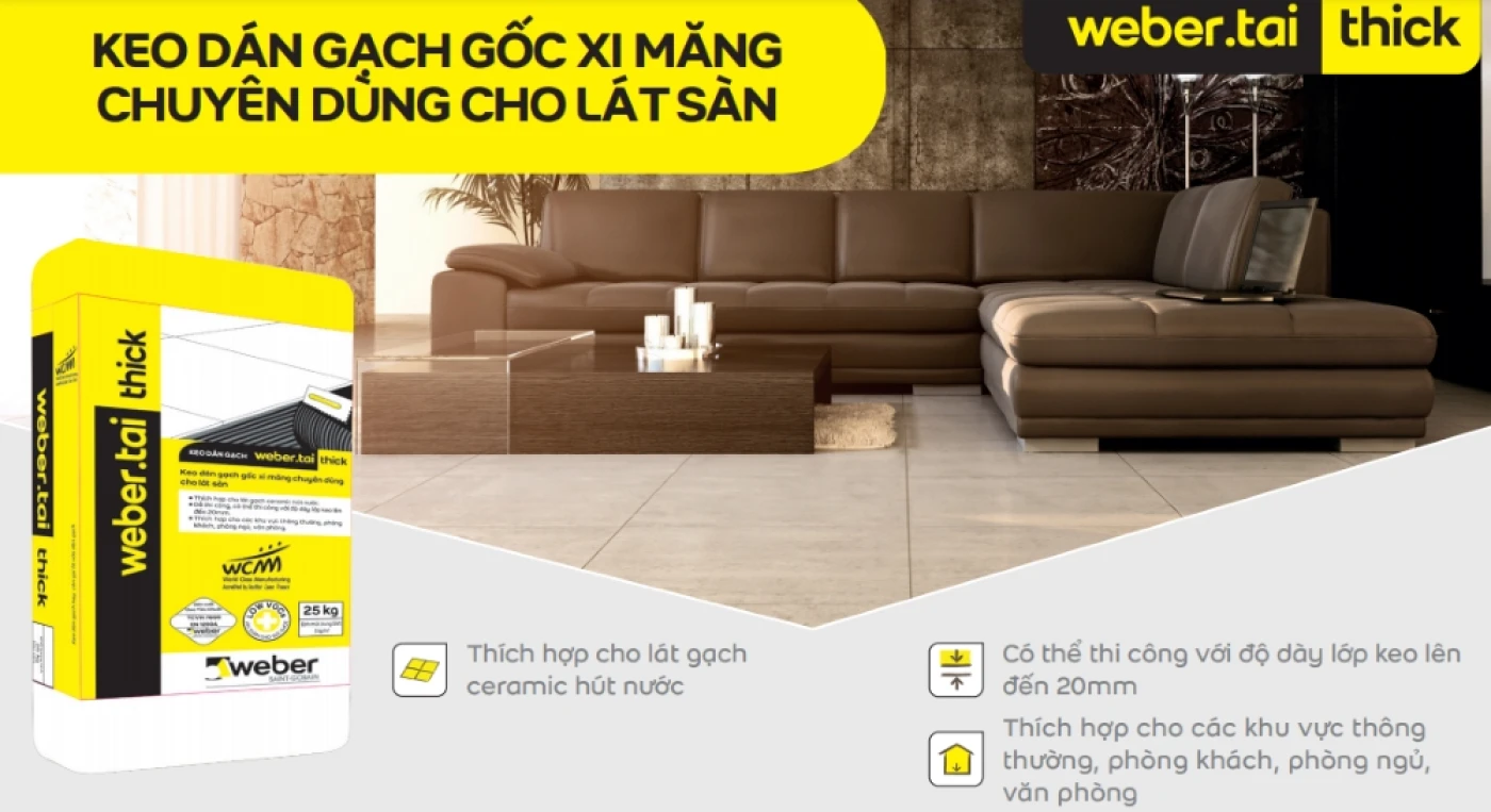 keo dan gach Weber tai Thick