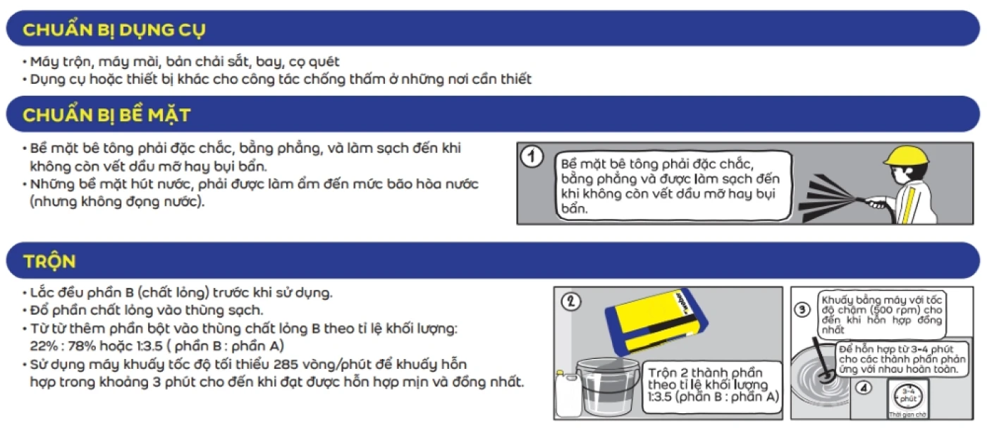thi cong vua chong tham Weber dry 2Kflex