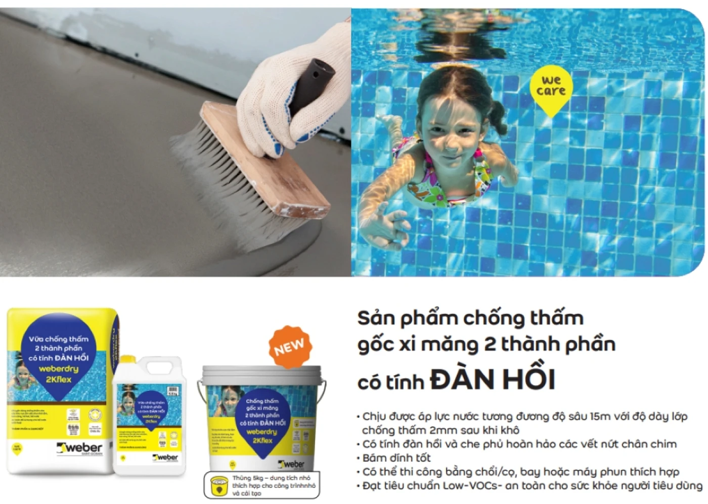 vua chong tham Weber dry 2Kflex