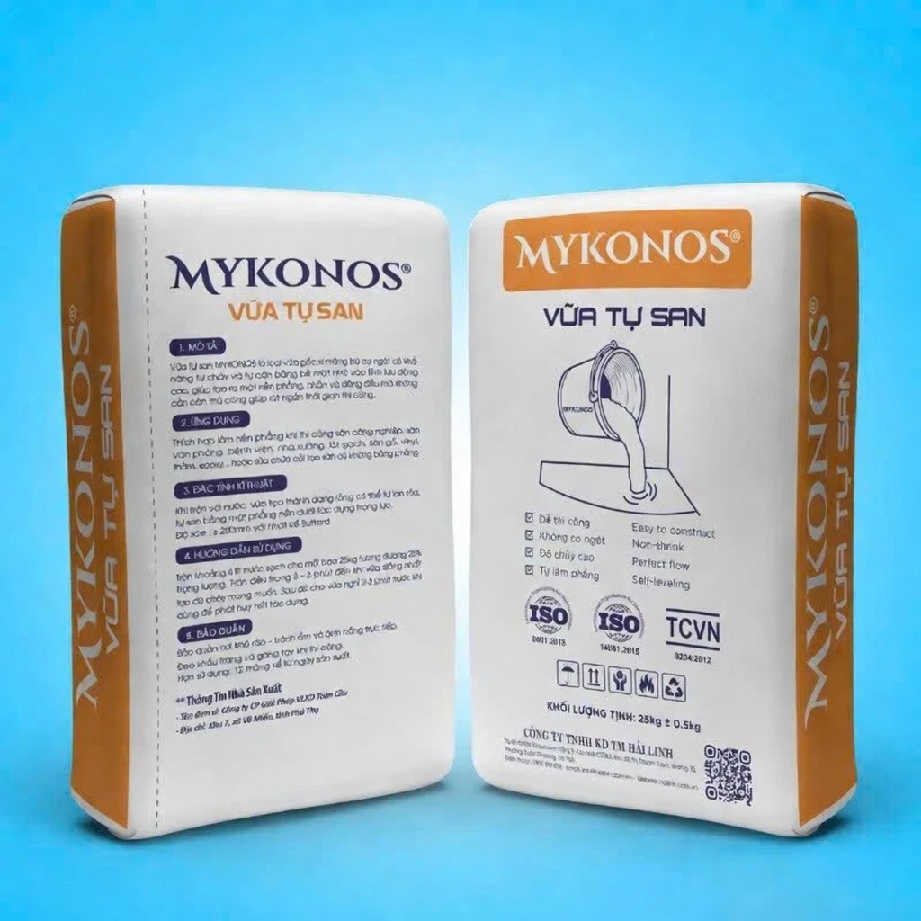 Vữa tự san phẳng MYKONOS MKN-V10