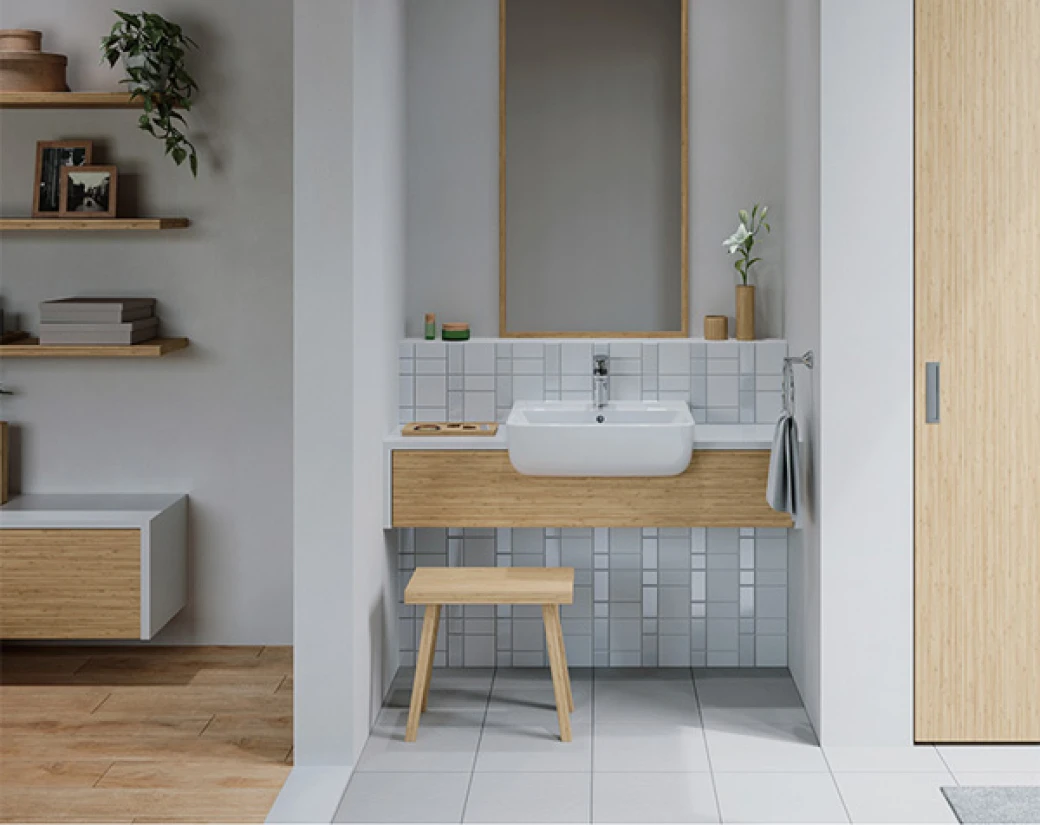 Phòng mẫu Chậu rửa dương bàn Inax AL-345V