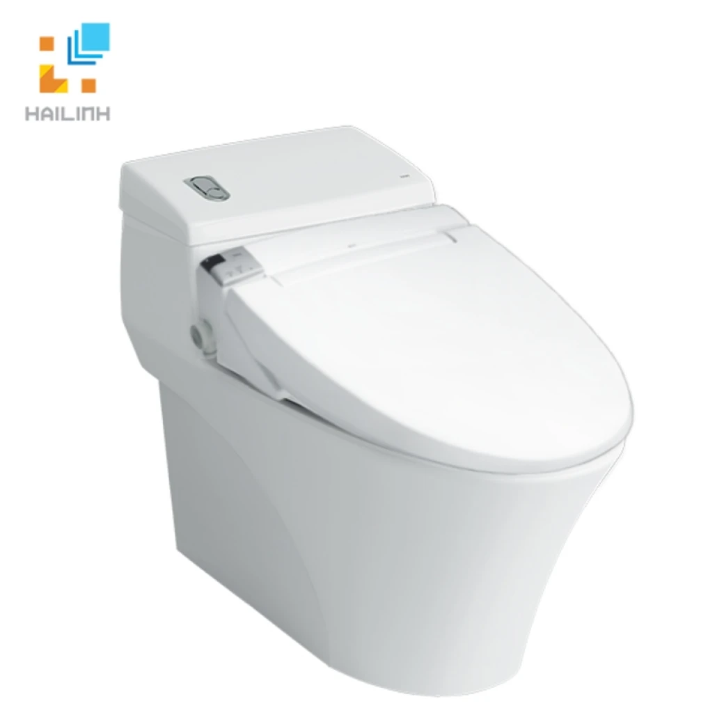 Bon cau nap rua dien tu Inax AC-1008R+CW-KA22AVN