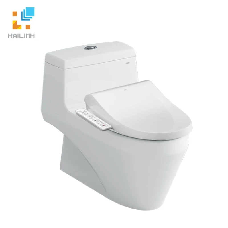 Ảnh Bồn cầu nắp rửa điện tử Inax AC-1035+CW-H18VN 1