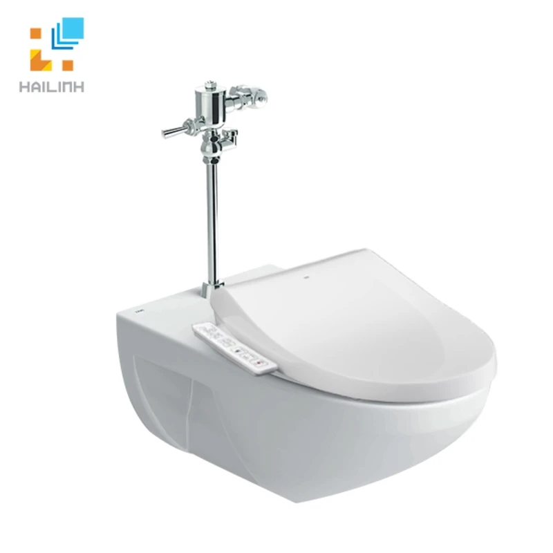 Ảnh Bồn cầu nắp rửa điện tử Inax AC-22P+CW-H18VN 1