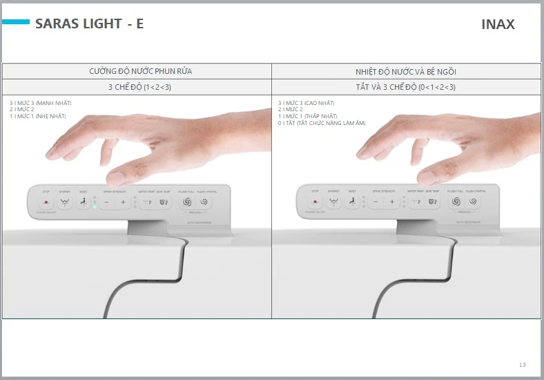 bon cau inax ac 816vn saras light e 6