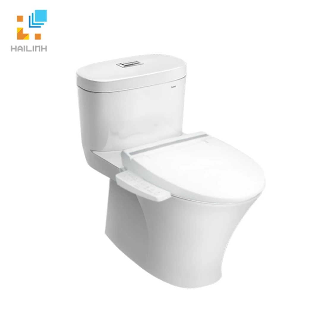 Bon cau nap rua dien tu Inax AC-959A+CW-KA22AVN