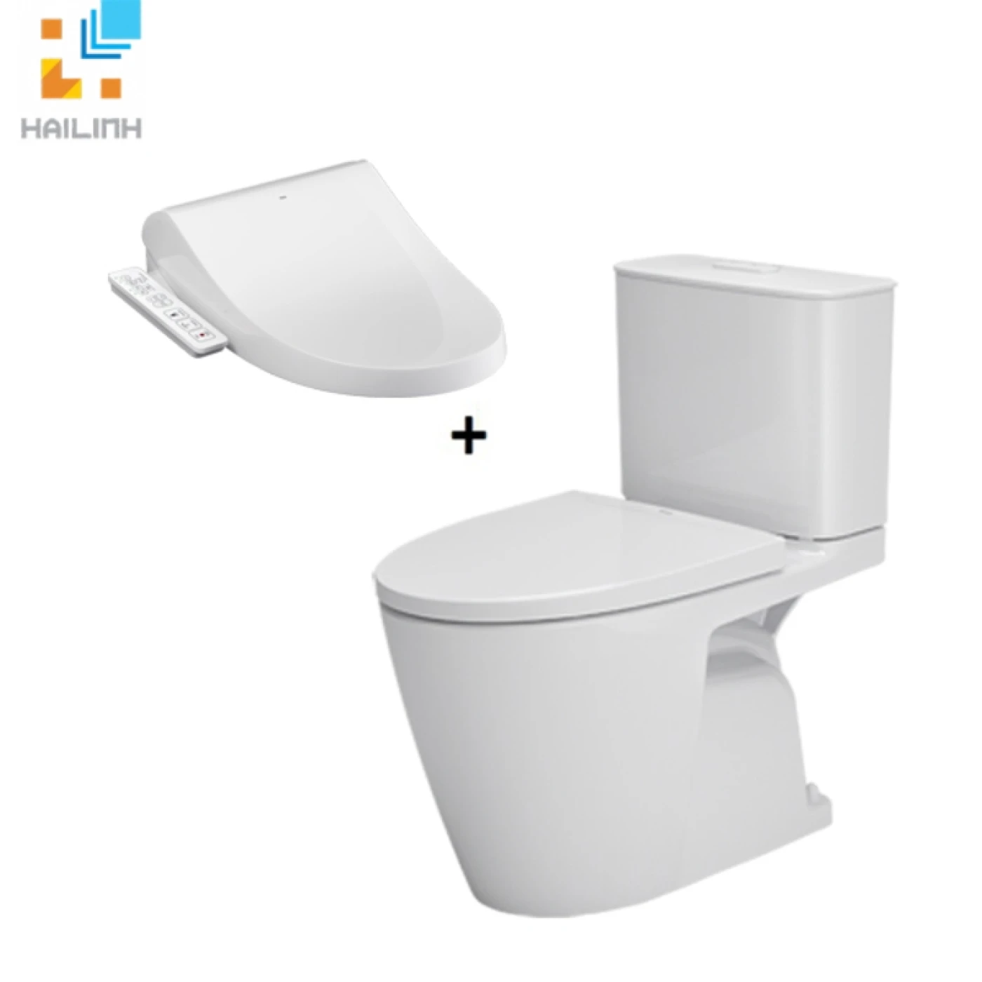 Bồn cầu nắp rửa điện tử Inax AC-602A+CW-H18VN