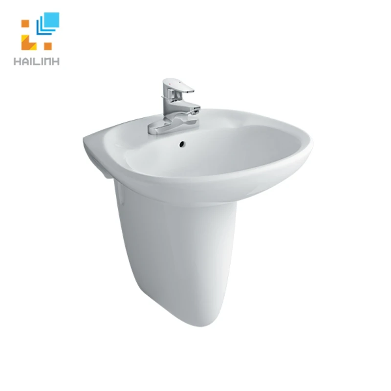 Ảnh Chậu rửa treo tường Inax L-284V+L-284VC 1