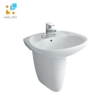 Chậu rửa treo tường Inax L-284V+L-284VC 1