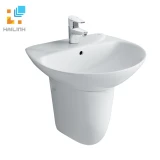 Chậu rửa treo tường Inax L-288V+L-288VC 1