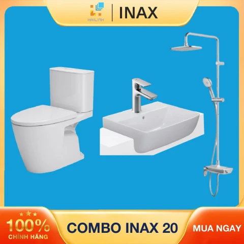 Combo thiết bị vệ sinh Inax 20