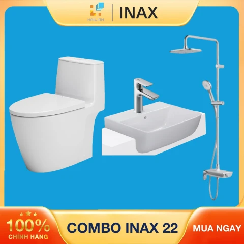 Combo thiết bị vệ sinh Inax 22