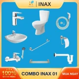 Combo thiết bị vệ sinh Inax + Belli số 1 1