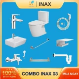 Combo thiết bị vệ sinh Inax + Belli số 3 1