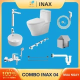 Combo thiết bị vệ sinh Inax + Belli số 4 1