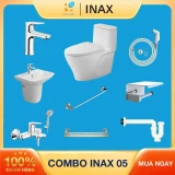 Combo thiết bị vệ sinh Inax + Belli số 5 1