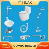 Combo thiết bị vệ sinh Inax + Belli số 8 1