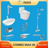 Combo thiết bị vệ sinh Inax + Belli số 9 1