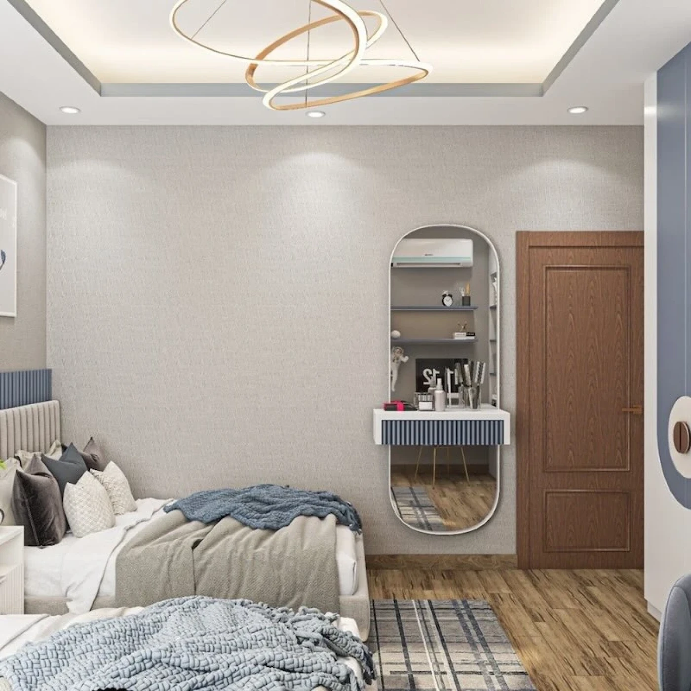 mau son tuong xam nhat phong be gai 2030