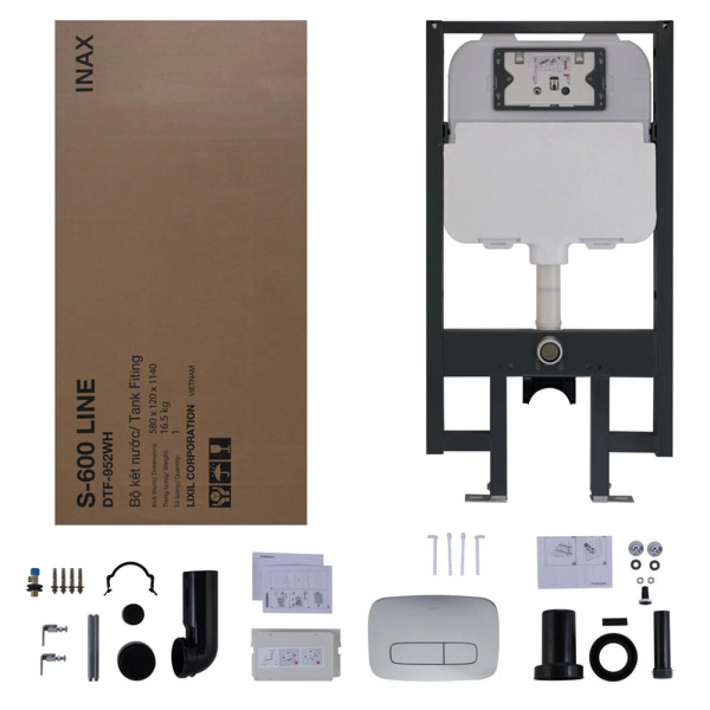 mo hop bon cau inax ac 952vn