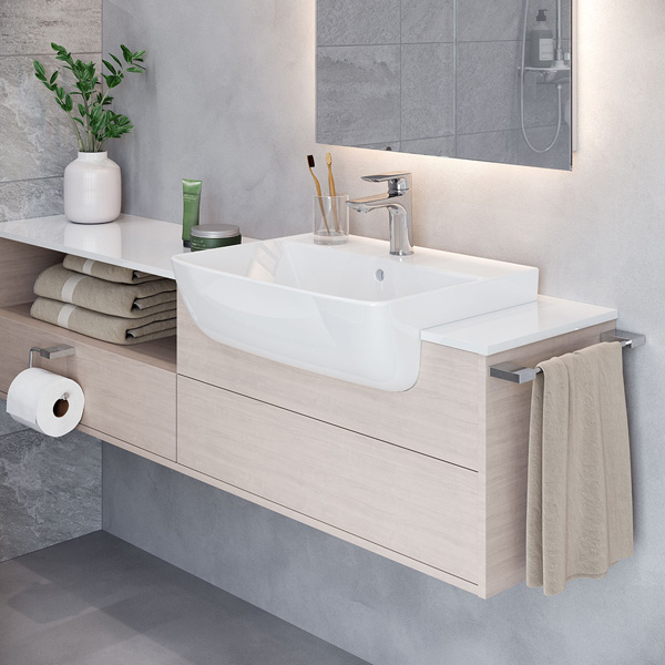 Phòng mẫu Chậu rửa dương bàn Inax AL-345V 1
