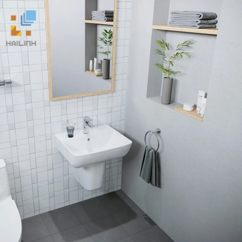 Ảnh Chậu rửa treo tường Inax L-312V 3