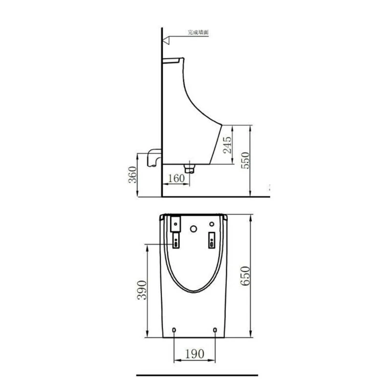 Ảnh Bồn tiểu nam JOMOO J13055-0D/31K-I011 2
