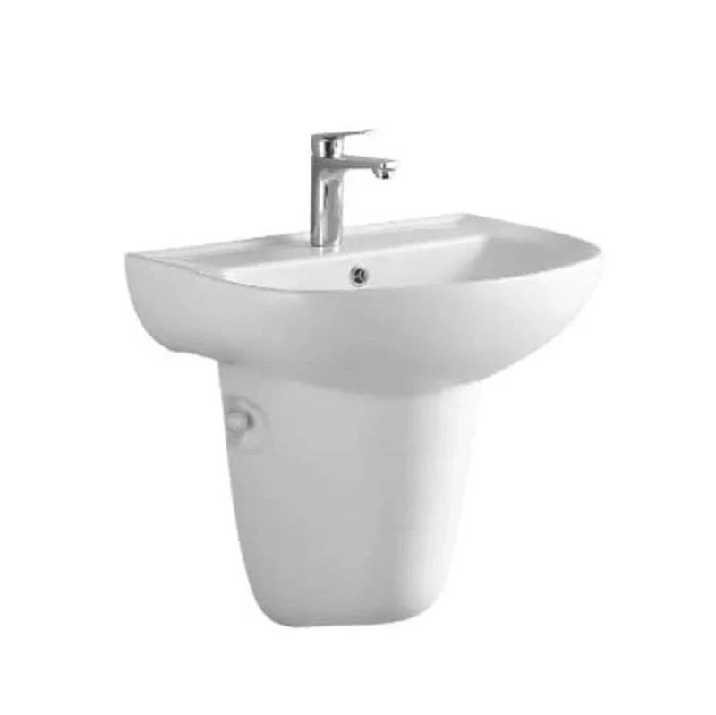 Chậu rửa + Chân treo tường Jomoo 12808-1/11P