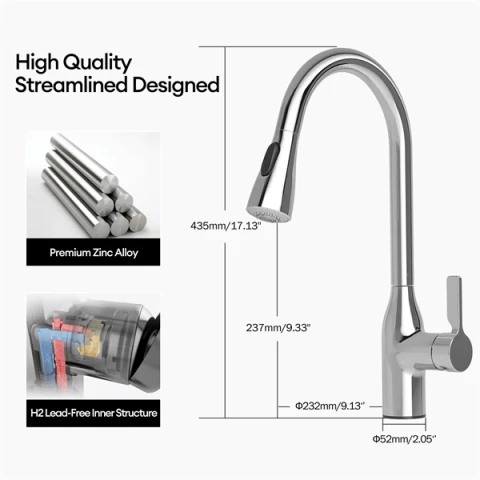Ảnh Vòi bếp JOMOO 33138-123/1B-Z 5