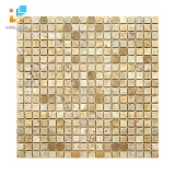 Gạch Mosaic đá HLMST330284 màu nâu vàng 1