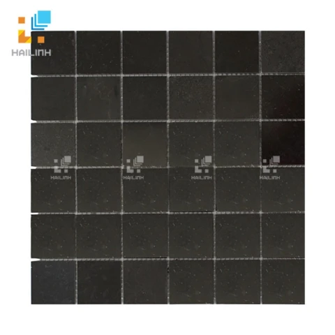 Ảnh Gạch Mosaic men đá đen HLMST330301 1