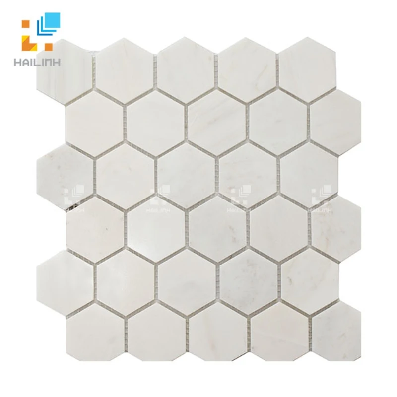 Gạch Mosaic HLMST330302 men đá lục giác