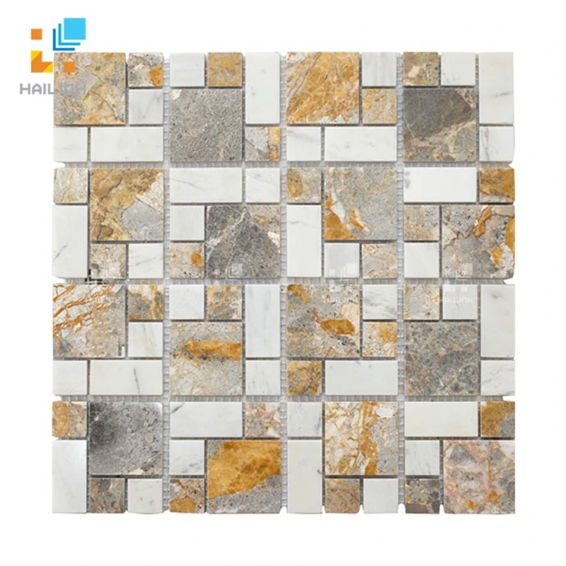 Ảnh Gạch Mosaic men đá HLMST330303 1
