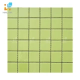 Gạch Mosaic HLMST330354 men gốm rạn màu xanh lục 1