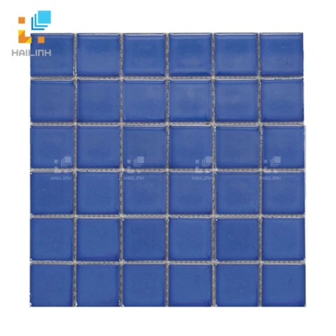 Gạch Mosaic HLMST330376 màu xanh